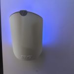 Zevo 2 Flying Insect Traps & 2 Refill Cartridges - Plug in Fly Trap & Indoor Bug Catcher for Gnats. House & Fruit Flies - Blue & UV Light Technology. Mess-Free Alternative to Bug Zapper