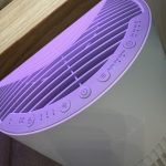 SwitchBot 4 in 1 Air Purifiers Table with Matter, Up to 3620 ft², H13 HEPA Pet Filter, Wireless Charging, Washable Pre-filter, 10 RGB Colors, Work with Apple Home, Alexa, GoogleHome, HomeAssistant