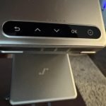 Aurzen ZIP Tri-Fold DLP Truly Mini Projector. Pocket Size. Zero-Lag Focus. One-Click Screen Mirroring. Full-Screen Mode. Type-C Fast Charging. 5.000mAh Battery. Indoor Outdoor Portable Projector.Gold