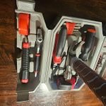 TOKKOT Thor Hammer Tool Box. Multifunctional Home Repair Tool Set Excellent Hand Tool Novelty Gift for Men as Halloween Prop Cosplay Hammer (Silver)