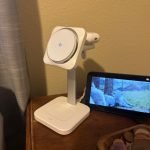 ESR for MagSafe Charger Stand. 3 in 1 Charging Station with CryoBoost. Phone-Cooling Wireless Charging. Qi2 Certified 15W MagSafe Stand. for iPhone 17/16/15/14/13/12. AirPods. Apple Watch. White