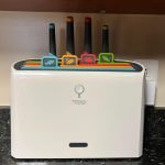 【New User Only】Modern Innovations Smart Cutting Boards and Knife Set. Self Cleaning Cutting Board & Knives Holder. Color Coded Cutting Board Set With Knives. All-In-One Cleaning Knife and Cutting Board Set