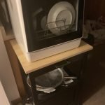 NOVETE Portable Countertop Dishwashers. Compact Dishwashers with 5L Built-in Water Tank & Inlet Hose. 5 Washing Programs. Baby Care. Air-Dry Function and LED Light for Small Apartments