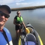 Intex 68307EP Explorer K2 Inflatable Kayak Set: Includes Deluxe 86in Aluminum Oars and High-Output Pump – SuperStrong PVC – Adjustable Seats with Backrest – 2-Person – 400lb Weight Capacity