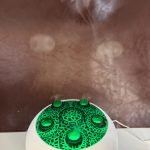 Essential Oil Diffuser 250ML Dancing Jellyfish Aromatherapy Diffuser Humidifier with 7 Colors LED Lights.Remote Control.Plug in for Bedroom.Office (White)