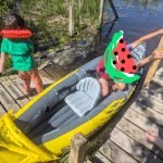 Intex 68307EP Explorer K2 Inflatable Kayak Set: Includes Deluxe 86in Aluminum Oars and High-Output Pump – SuperStrong PVC – Adjustable Seats with Backrest – 2-Person – 400lb Weight Capacity