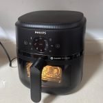 Philips 2000 Series Airfryer - RapidAir Technology. 13-in-1 Ways to Cook. 4.4QT Capacity. Healthier Meals Up to 90% Less Fat. Easy to Clean. Dishwasher Safe. Touchscreen Control. HomeID App (NA221/00)