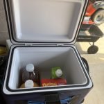 LiTHELi Frozen Pack 12V Car Refrigerator & Portable Electric Cooler. 20L/21QT with 2 U20 Batteries. -4~68℉ Travel Fridge Freezer for Camping.