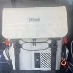 LiTHELi Frozen Pack 12V Car Refrigerator & Portable Electric Cooler. 20L/21QT with 2 U20 Batteries. -4~68℉ Travel Fridge Freezer for Camping.