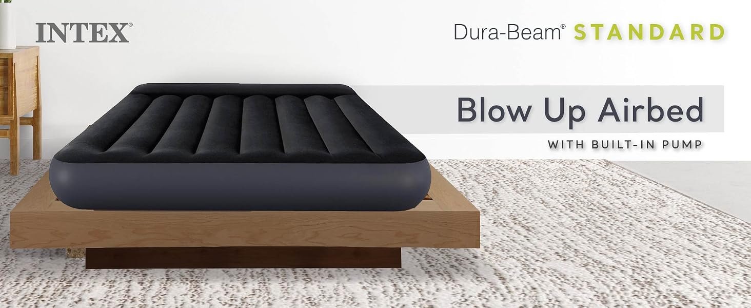 Intex 64147ED Dura-Beam Standard Pillow Rest Air Mattress