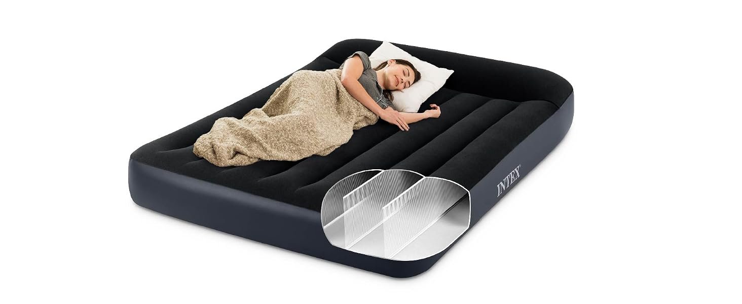 Intex 64147ED Dura-Beam Standard Pillow Rest Air Mattress